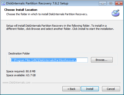 DiskInternals Partition Recovery 7.6.2免费版
