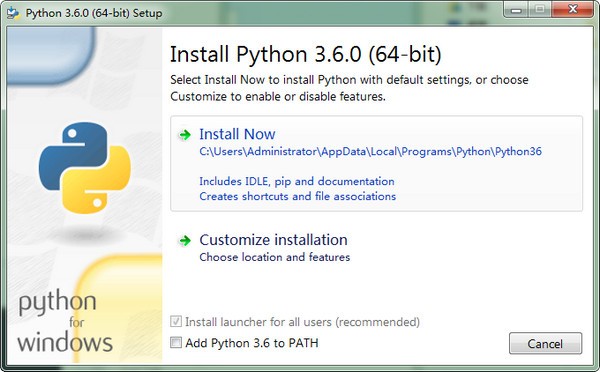 Python for windows 64位 V3.8.0官方版