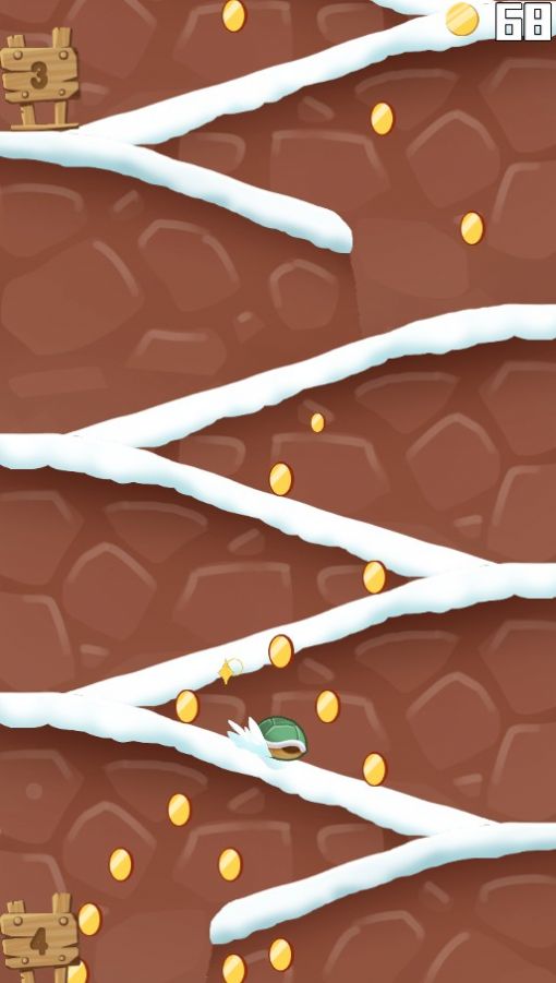 微伞龟龟滑雪小游戏免费版图片1
